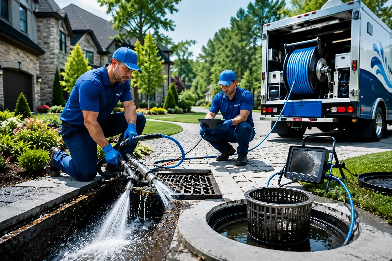 Local outdoor drain cleaning professionals in Ridge, NY
